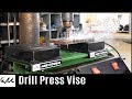 Electromagnetic drill press vise