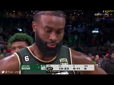 Jaylen Brown Highlights vs Los Angeles Lakers (37 pts, 9 reb, 3 ast) | 2022-23 NBA Season