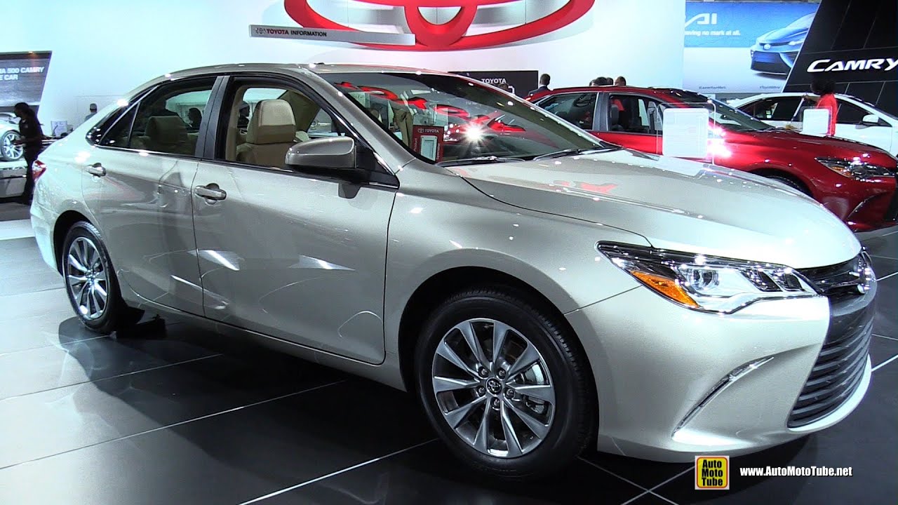 2015 Toyota Camry Xle Exterior And Interior Walkaround 2015 Detroit Auto Show