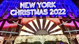 🔴 New York Tour: No Traffic Fifth Ave, Rockefeller Tree, Light Show, Holiday Windows, Bryant Park