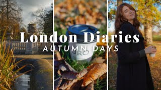 London Diaries | Autumn Days, Battling Self-Doubt, Libraries and a Book Haul