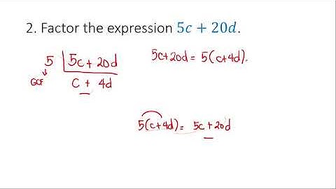 Factoring Polynomials with GCF || Part 2