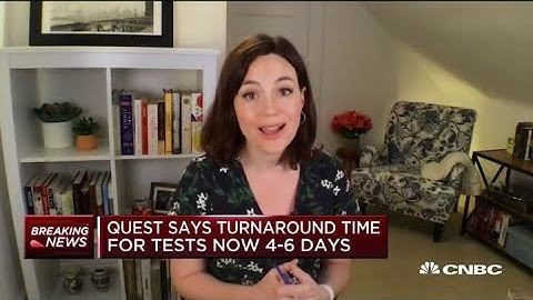 Turnaround time for Covid-19 tests improve to 4-6 days: Quest Diagnostics