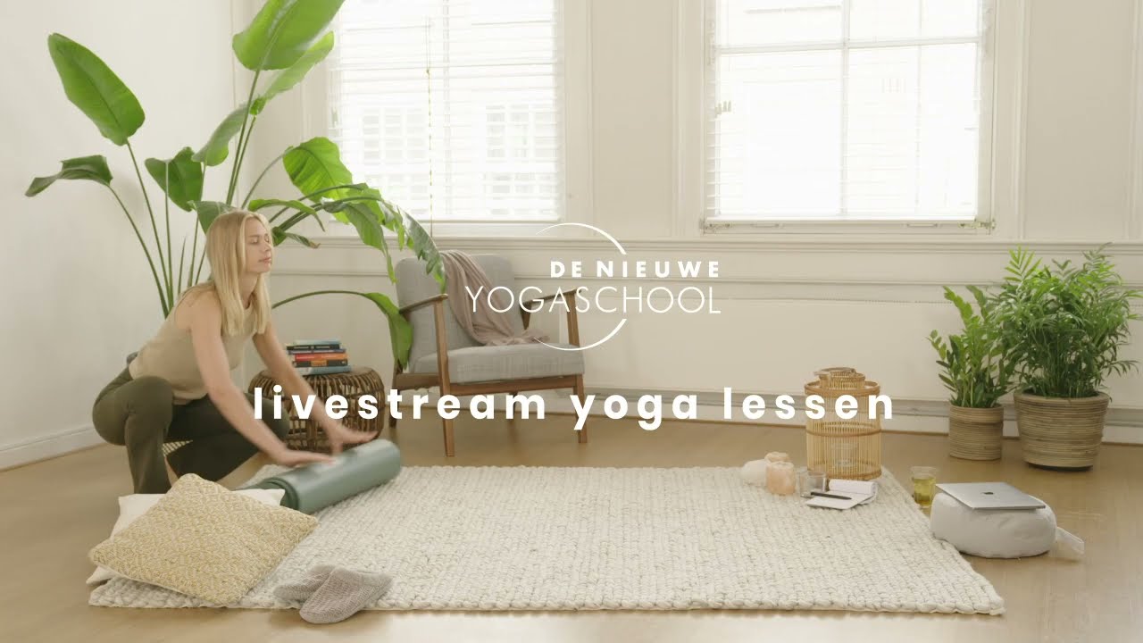 Alle livestream lessen GRATIS van De Nieuwe Yogaschool (alleen tijdelijk)!