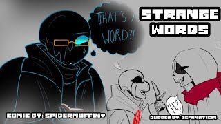 Strange Words //Comic Dub// (Undertale AU Sanses)