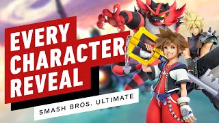 Super Smash Bros. Ultimate - Every New Character Reveal Trailer