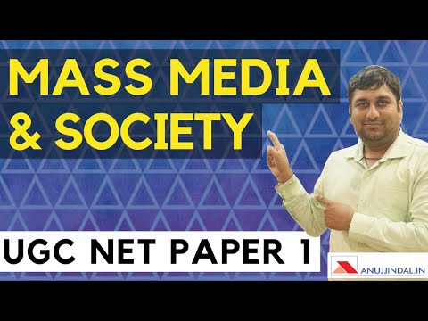 UGC NET Paper 1 Dec 2019 | Communication | Mass Media & Society