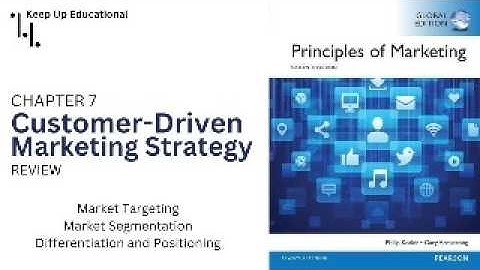Chapter 7: Customer Driven Marketing Strategy by Principles of Marketing Philip Kotler