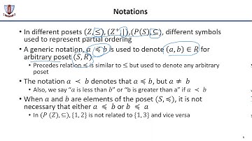 28-Relations: Partial Ordering, Total Ordering & Lexicographic Ordering
