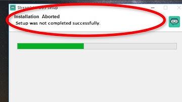 How To Fix Streamlabs Installation Aborted Error - Solve Streamlabs OBS Won