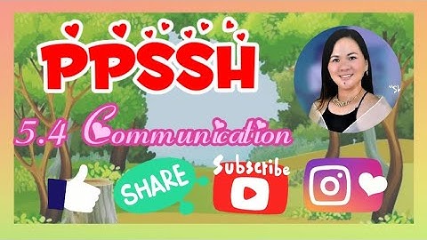 PPSSH- Domain 5 Communication and Information NQESH Reviewer