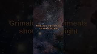 The diffraction of light described by Francesco Maria Grimaldi #shorts #fy #interesting