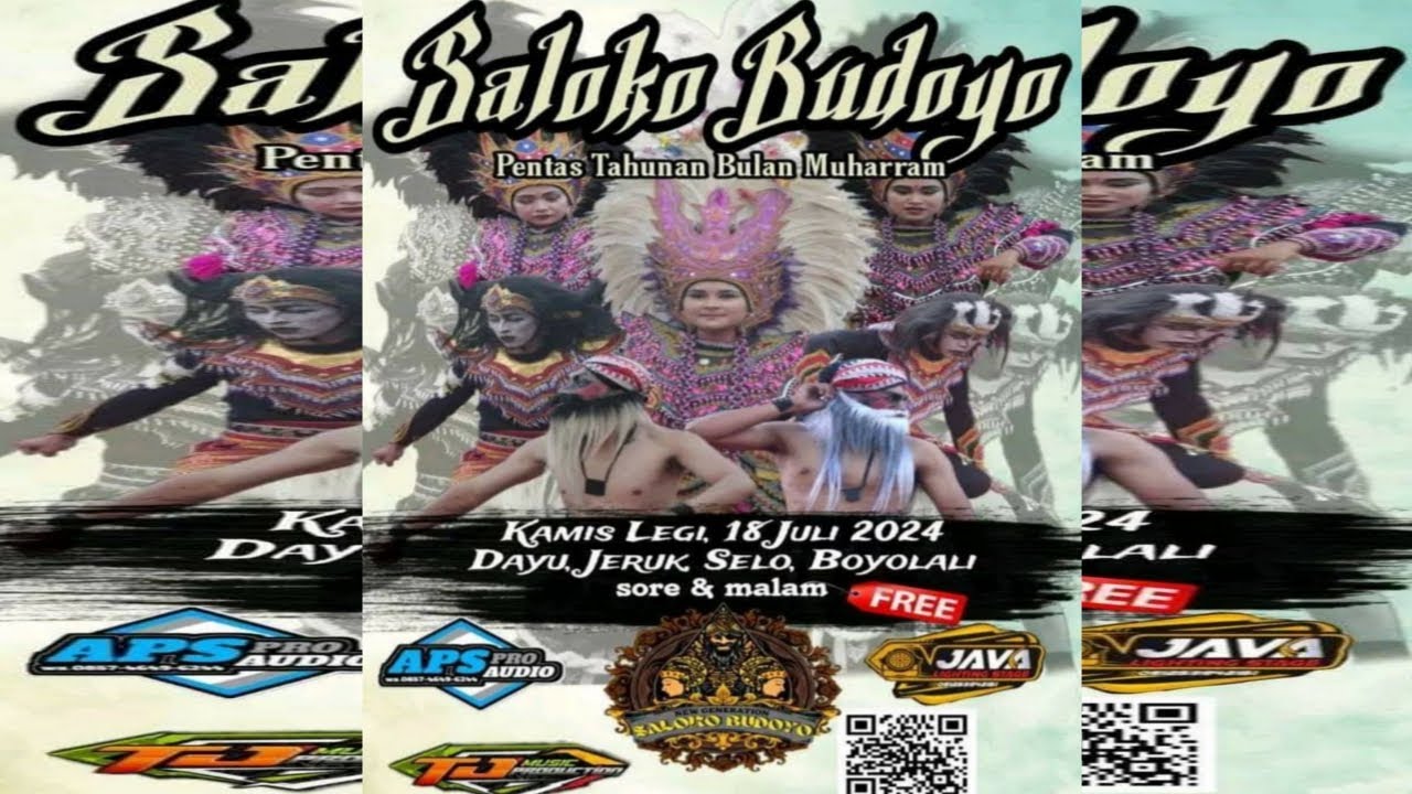 LIVE SALOKO BUDOYO#TJMUSIK# APSPRO AUDIO#JAVALINGTING,DAYU JERUK, SELO BOYOLALI.