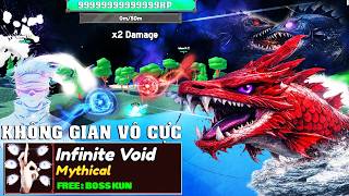 Roblox – Bất ngờ săn được chiêu câu Không Gian Vô Cực của Gojo X2 Dame khống chế cá | Titan Fishing screenshot 4