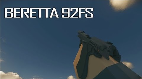Beretta 92FS | Mine-Imator animation
