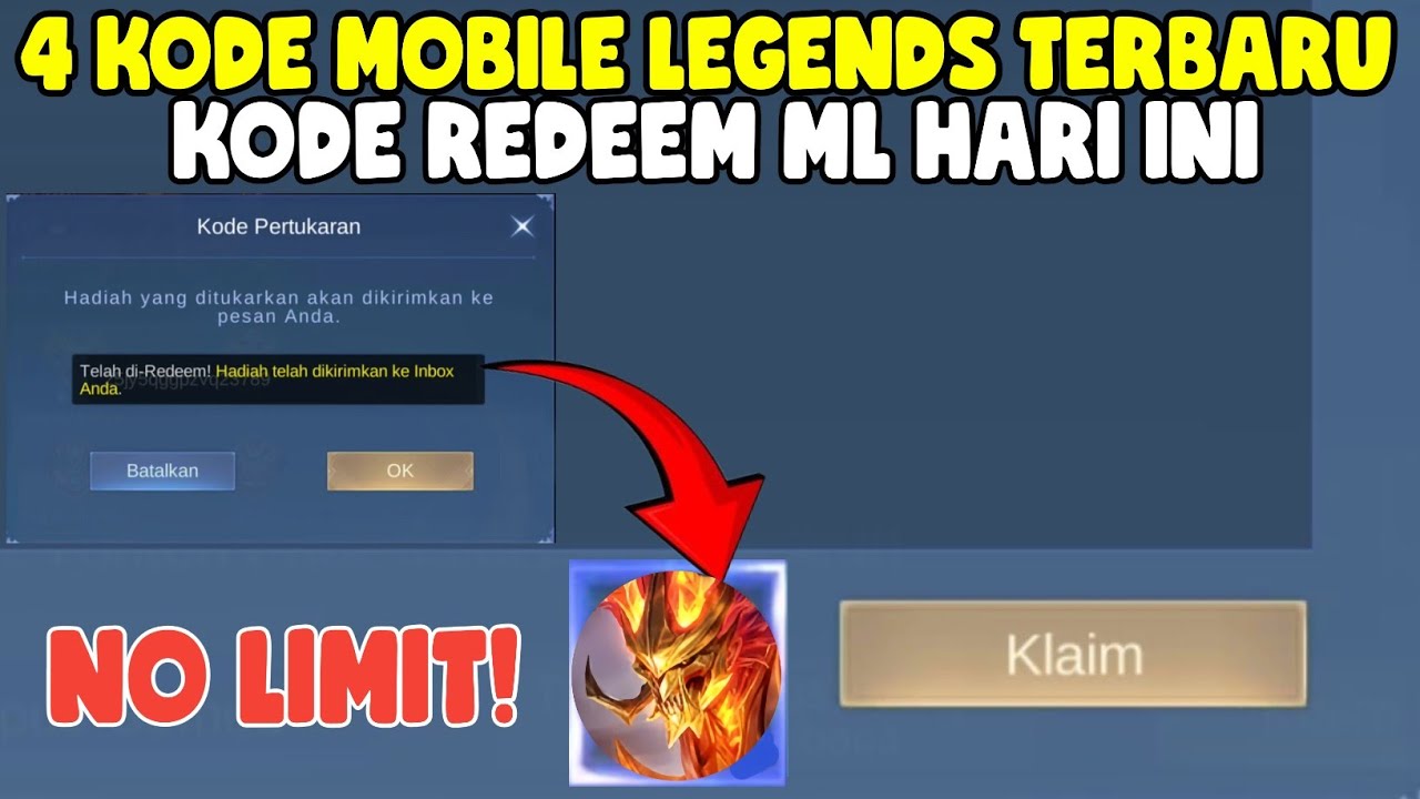 4 KODE REDEEM MOBILE LEGENDS TERBARU HARI INI KLAIM SKIN COLLECTOR ...