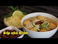 Bún Chả Cua - Cách làm giò sống đơn giản bằng máy quết- Cách nấu nước lèo thật ngon | Bếp Nhà Diễm |