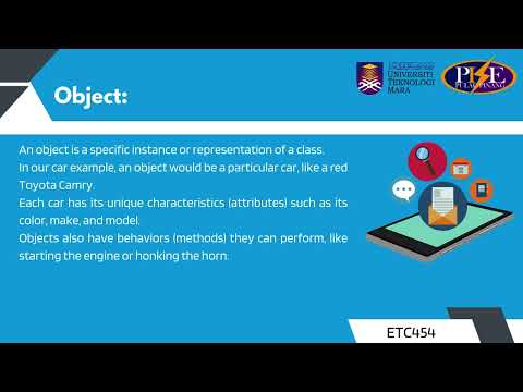 CANVA ETC454 TOPIC 6 1 CLASS, METHODS AND OBJECTS
