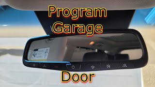 How to Program the Garage Door Opener in your Car