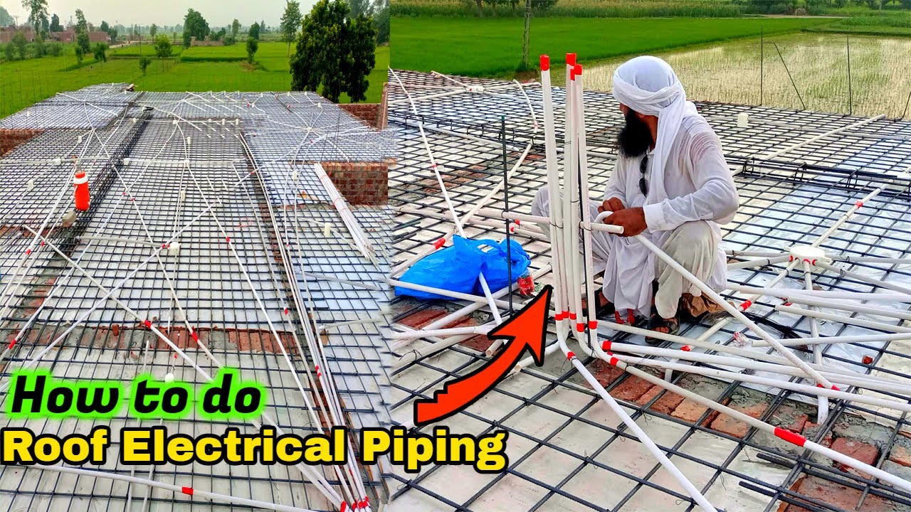 Roof piping | Electrical selling piping house wiring | House wiring