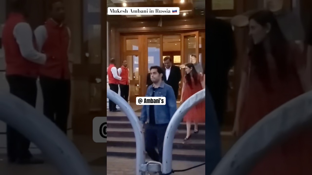Mukesh Ambani in Russia 🇷🇺 | Presence. Power. Purpose.