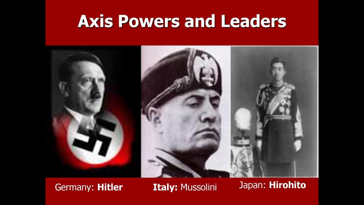 Axis Powers Leaders