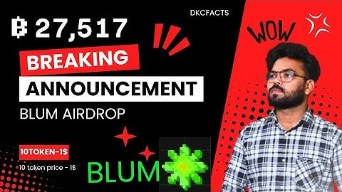 Blum Airdrop 100% Claim Big Withdraw | Blum Token Listing Date New Update | Blum Price Prediction