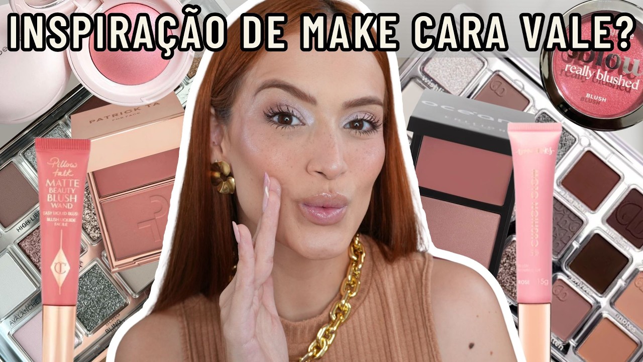 Makes baratinhas que se inspiram nas MAKES CARAS!