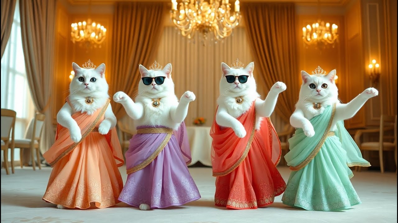 😻🐾️💃Cutest Cat Dances Compilation😻🐾️💃 297 