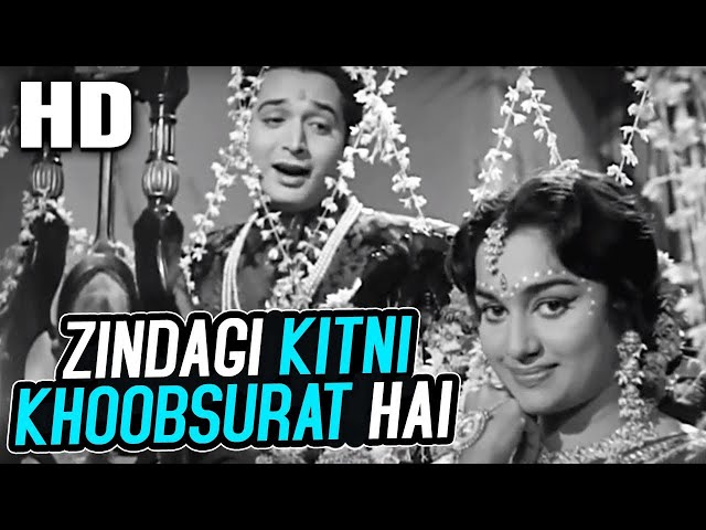 Zindagi Kitni Khoobsurat Hai | Hemant Kumar | Bin Badal Barsaat 1963 Songs | Asha Parekh, Biswajit class=