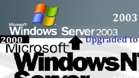 Upgrading Windows NT 4.0 to Windows Server 2003