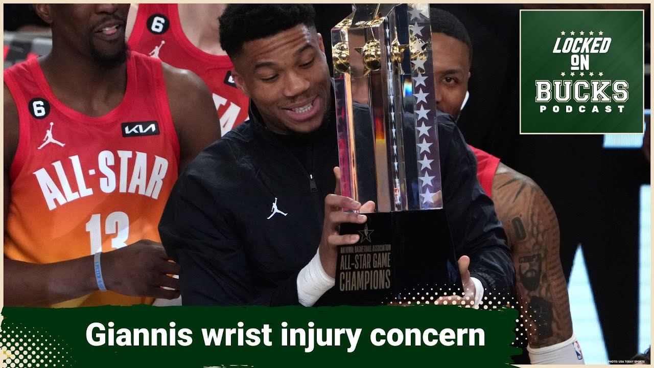 Bucks star Giannis Antetokounmpo had his wrist checked Monday ...