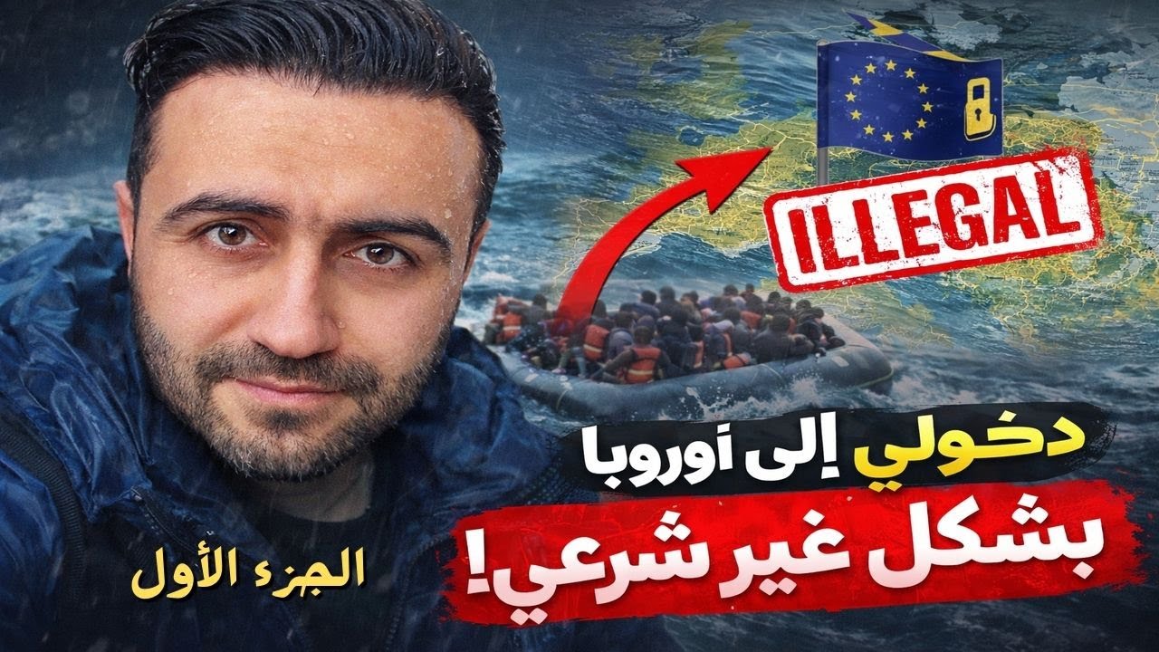 قصتي مع تجار البشر للوصول الى أوروبا🇪🇺😔