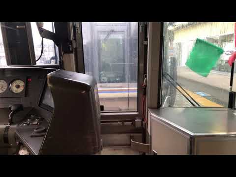 【米原駅】車内から連結作業見てみた223系2000番代(W22)+223系2000番代(V21)