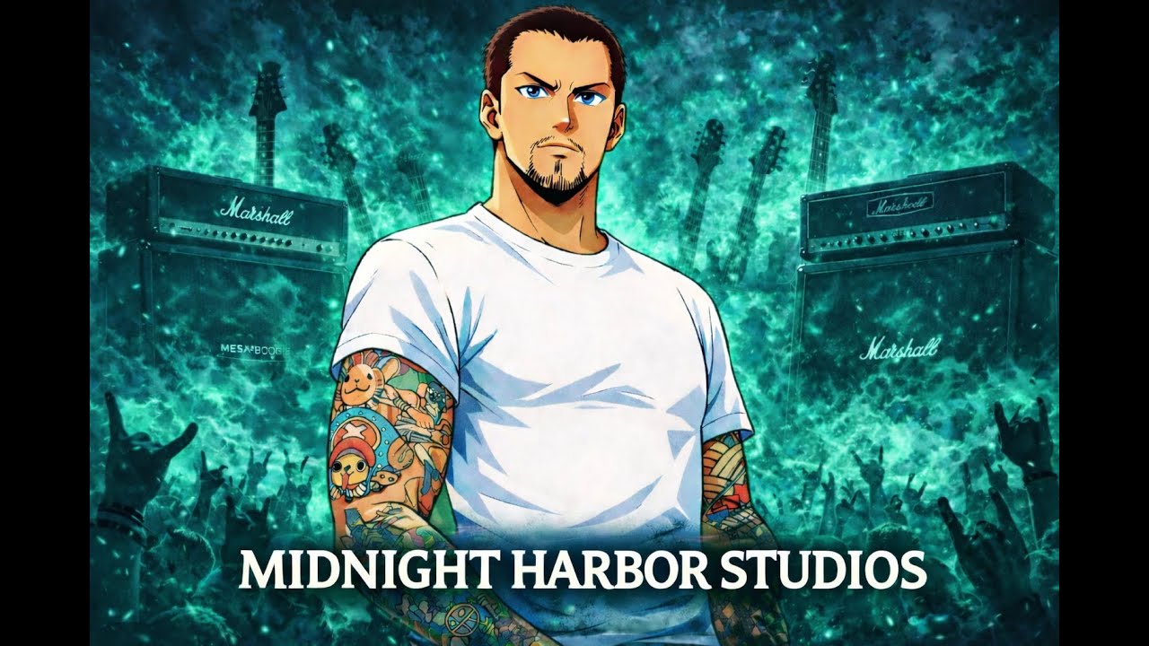 Echoes on Concrete – Ambient Rock Instrumental –Midnight Harbor Studios