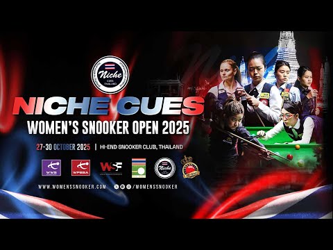 Mink Nutcharut Vs Liu Zi Ling 2025 Niche Cues Women S Snooker Open 