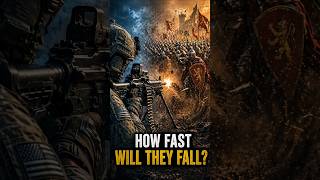 How Fast Would Modern Soldiers Defeat Knights?