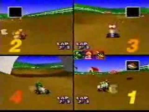 Mario Kart 64 Meeting Round 4A Moo Moo Farm 