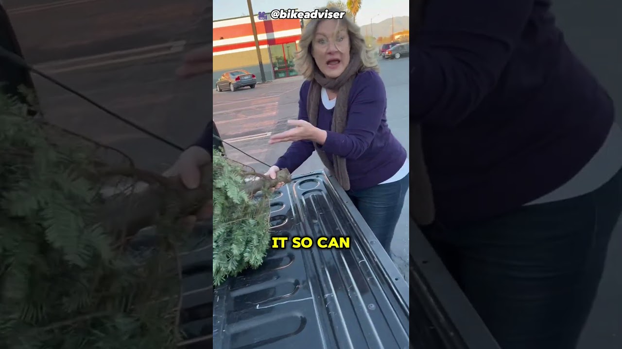 Karen Caught Stealing The Last Christmas Tree...