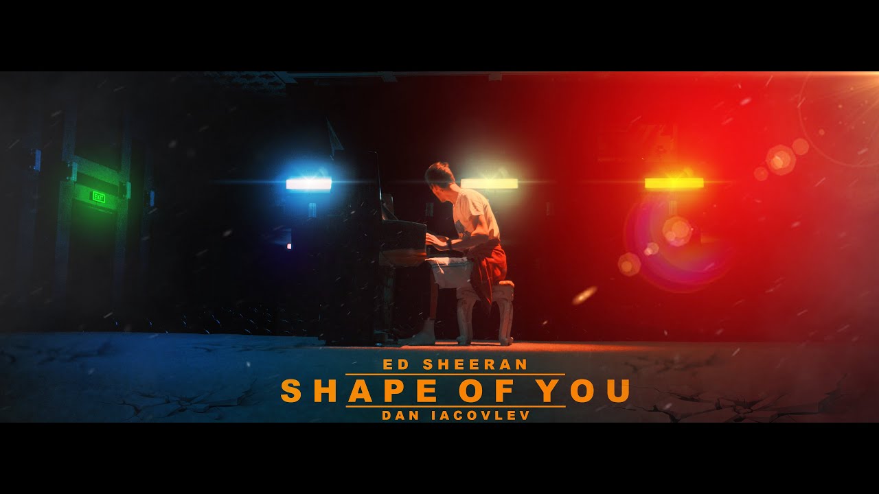 Ed Sheeran-Shape of You x Dan Iacovlev (Piano Cover)