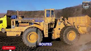 Caterpillar 992B Wheel Loader Loading Massive Coal Trucks | Extreme Mining Operation | Melidis SA