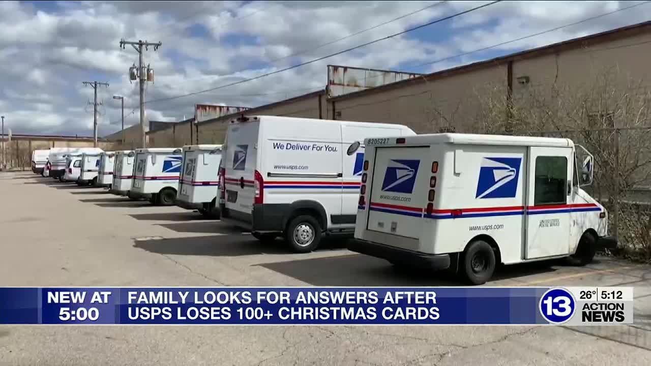 Family Looks For Answers After USPS Loses 100 Christmas Cards YouTube Family looks for answers after usps loses 100 christmas cards youtube