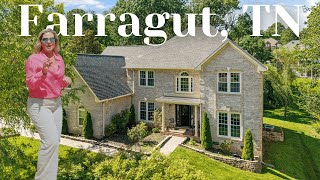 Luxury Home in Farragut TN | 4 Bed 4 Bath Brick Beauty in Saddle Ridge | 415 Treyburn Dr Tour Luxury Home in Farragut TN | 4 Bed 4 Bath Brick Beauty in Saddle Ridge | 415 Treyburn Dr Tour