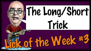 Lick of the Week Episode 3 - The Long Short Trick
In the 3rd of a new series of videos, I walk you through a lick Im quite fond of and show you how to apply it in various situations. Check out the previous videos in this series below:
Lick of the Week Episode 1: https://youtu.be/vROEcgIOprg
Lick of the Week Episode 2: https://youtu.be/fKG0Ug4geQk
Support the channel:
My new book How To Play Melodic Rock Lead Guitar is out now: https://payhip.com/b/1ARgq
Check out my new album...
Audio Version: https://johnrobson1.bandcamp.com/album/dougals-treats
Premium Version (inc. videos, tabs & backing tracks): https://payhip.com/b/qNoQ9
The Blues Guitar Bible: https://payhip.com/b/0EN3U
Practical Music Theory For The Rock Guitarist: https://payhip.com/b/9OtAa
Become a patron: https://www.patreon.com/johnrobsonguitar
Courses & Zoom Tuition: http://www.johnrobsonmusic.co.uk/lessons.html
The Jam Bundle Vol.1: https://payhip.com/b/F2At
Merchandise: https://teespring.com/stores/jrobsonguitar
Fret Zealot Purchase Link: https://store.fretzealot.com/?sca_ref=59753.JXz09lnWHr
Discount Code: JohnRobson20
Benefits of becoming a patron:
TABS, jam tracks & other resources for YouTube lesson content
A monthly Patreon only solo with jam track & full TAB
A monthly Patreon only radio show/podcast
A free course (choose from my lessons page above) for every new patron
Axe Caricaturist: http://www.facebook.com/axecaricaturist Lick of the Week Episode 3 - The Long Short Trick