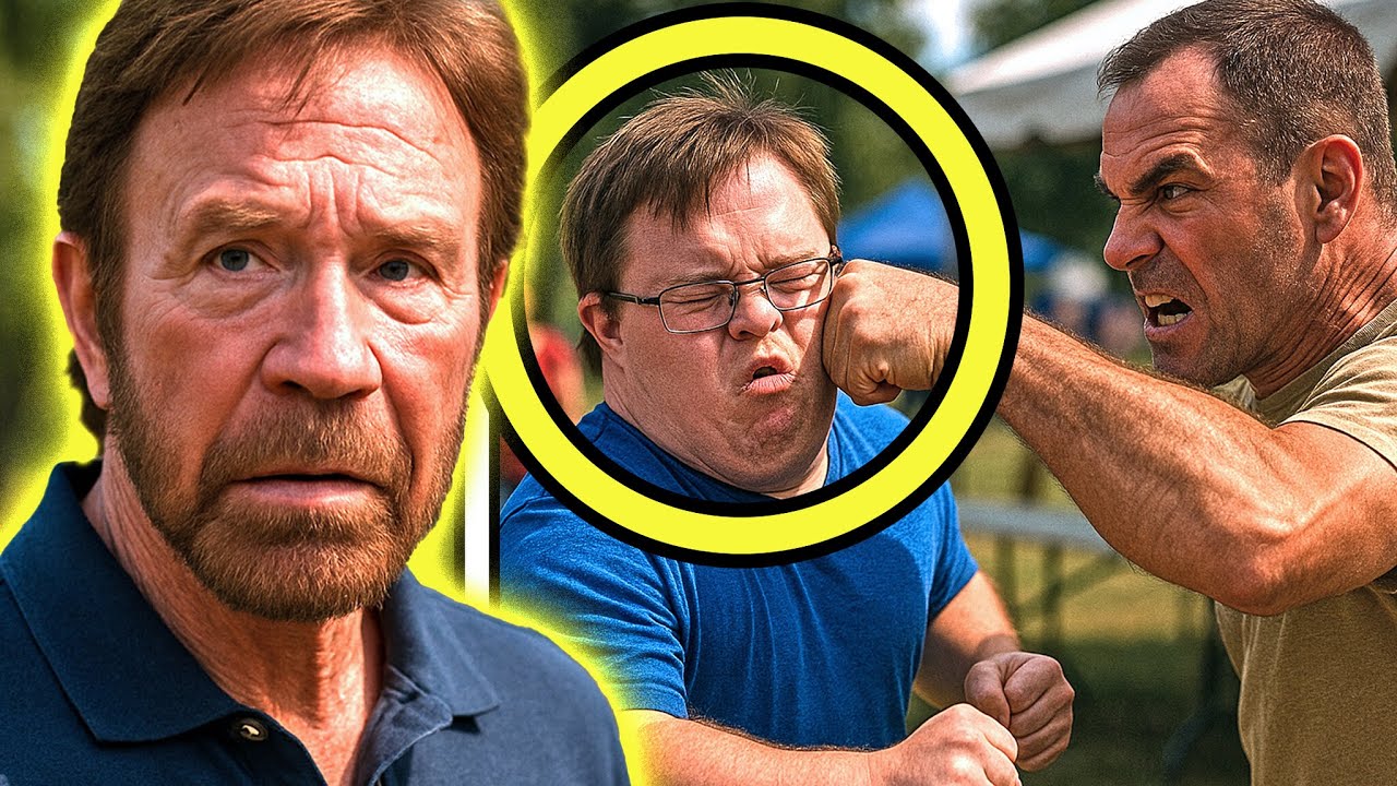 The Moment Chuck Norris Saw the Man Slap the Disabled Teenager