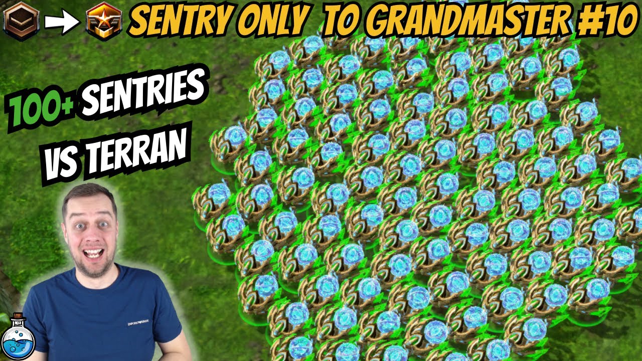 This Terran couldn't believe his eyes! | Sentry Only to Grandmaster #10 StarCraft 2
