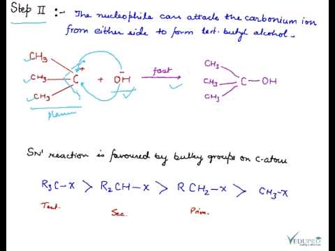 Nucleophilic Substitution Reaction, Substitution Nucleophile ...