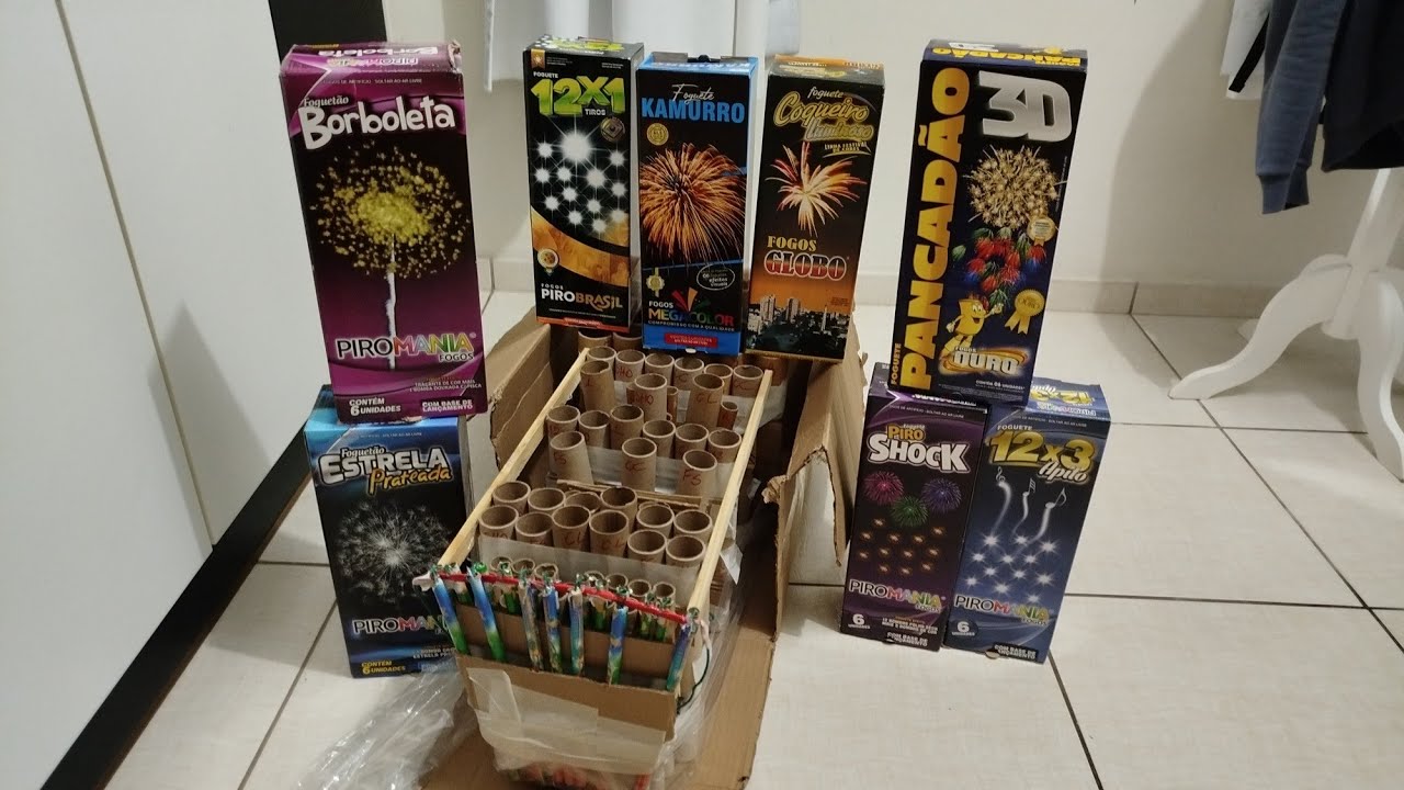 COMO FAZER UMA TORTA DE FOGOS DE ARTIFÍCIO