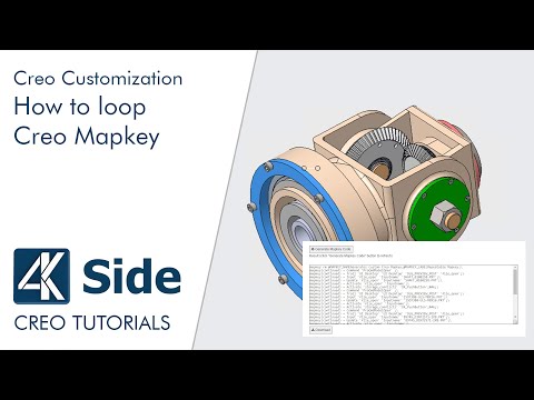 Repeatable Mapkey Generator | How to loop Creo Mapkey