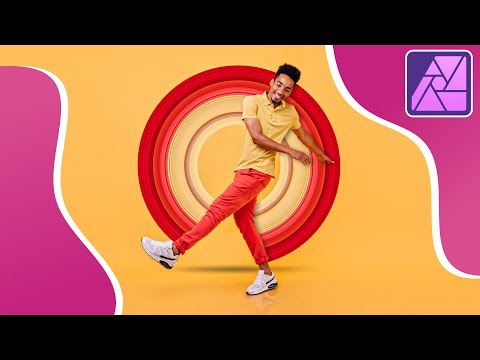 Round Pixel Stretch Effect in Affinity Photo 2 | German Tutorial